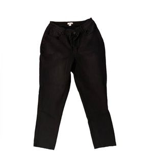Plus Sized High Waisted Stretch Skinny Jeans